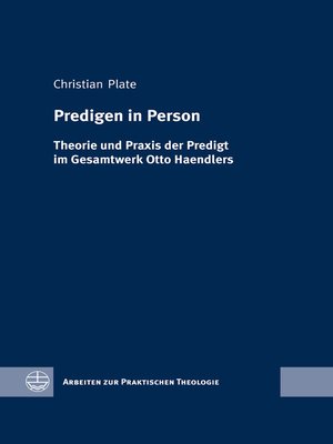 cover image of Predigen in Person